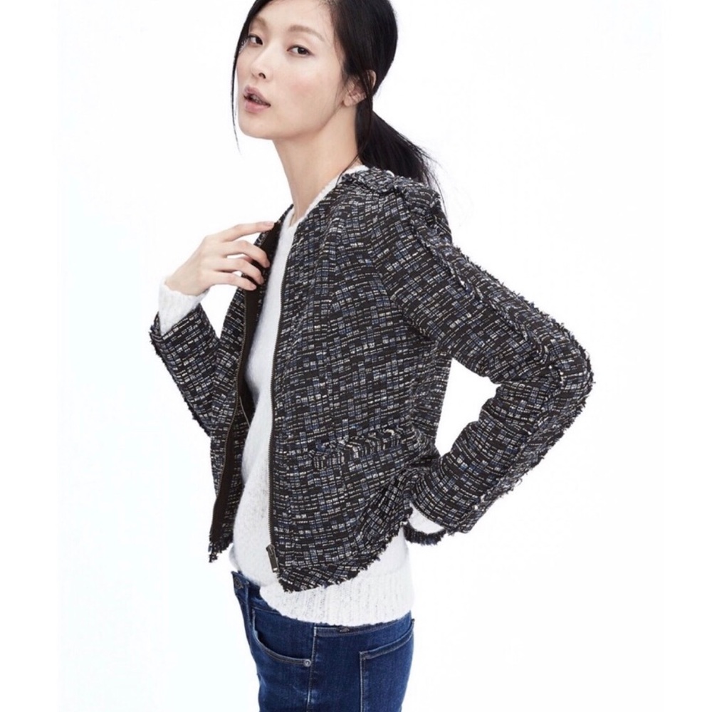 (4 for $30 🌸) Banana Republic Tweed Front Blazer